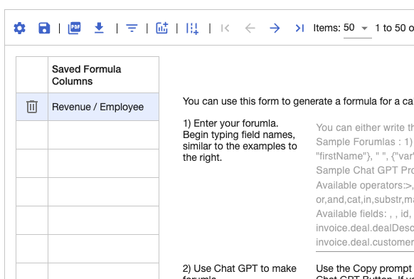 Formula column